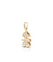 Halskette Le Bebé Dame in Gelbgold Diamante 0.23 Ct LBB252 - LBB252